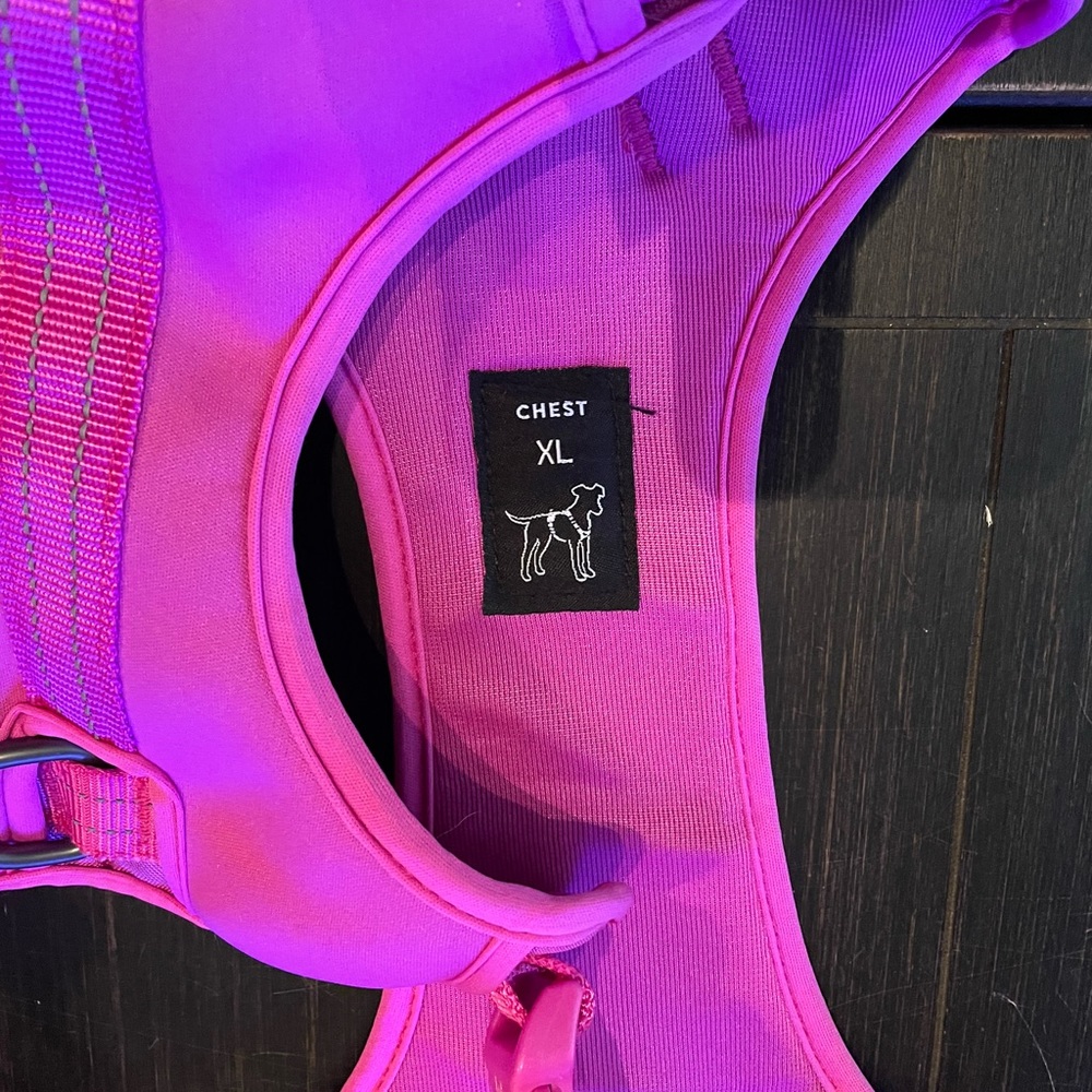 Pink dog harness - Picture 3 of 3